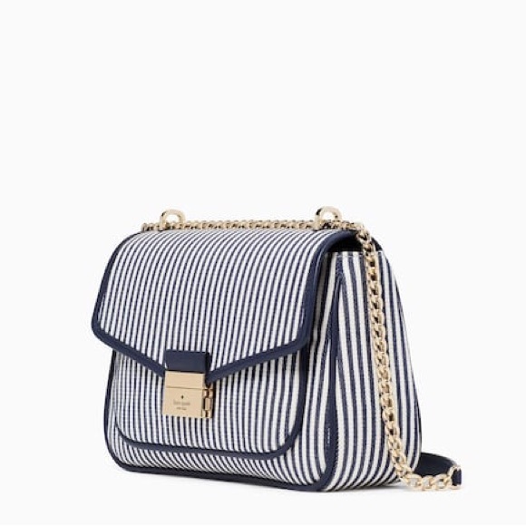 ❤️ kate spade new york NWT Carey Flap Shoulder Bag striped - Picture 3 of 10